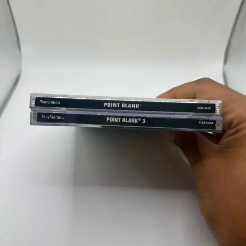 Point Blank 1 & 3 Playstation 1 PS1 Sony Bundle CIB